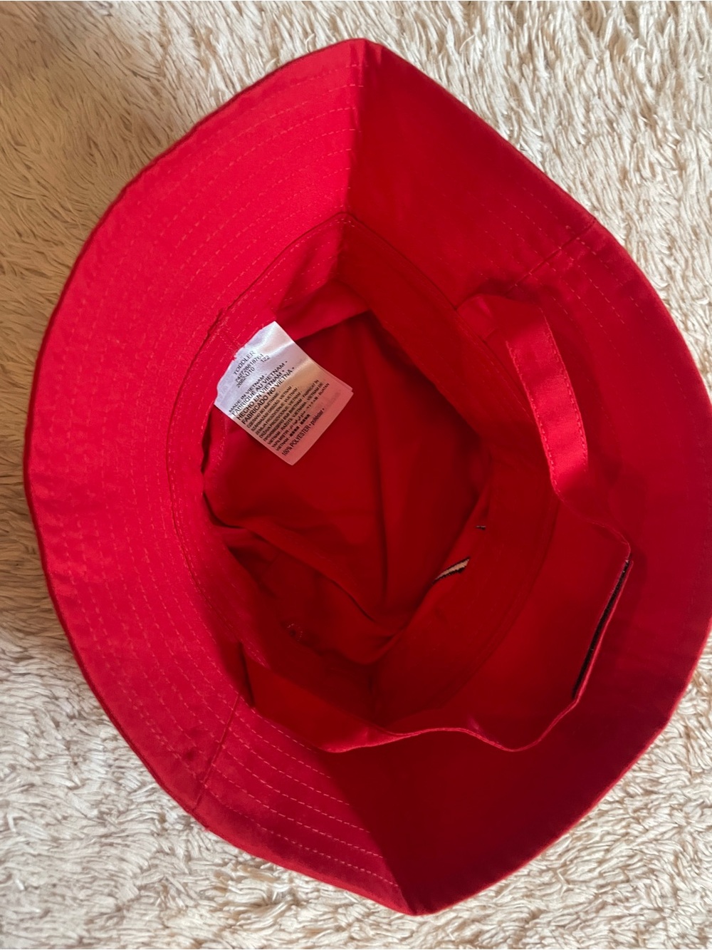 Nike Red Quilted Bucket Hat